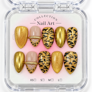 Golden Wild press-on nails, Karève