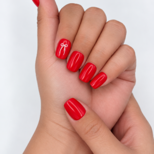 Classic Red Bow