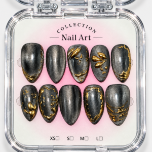 Gilded Stone press-on nails, Karève