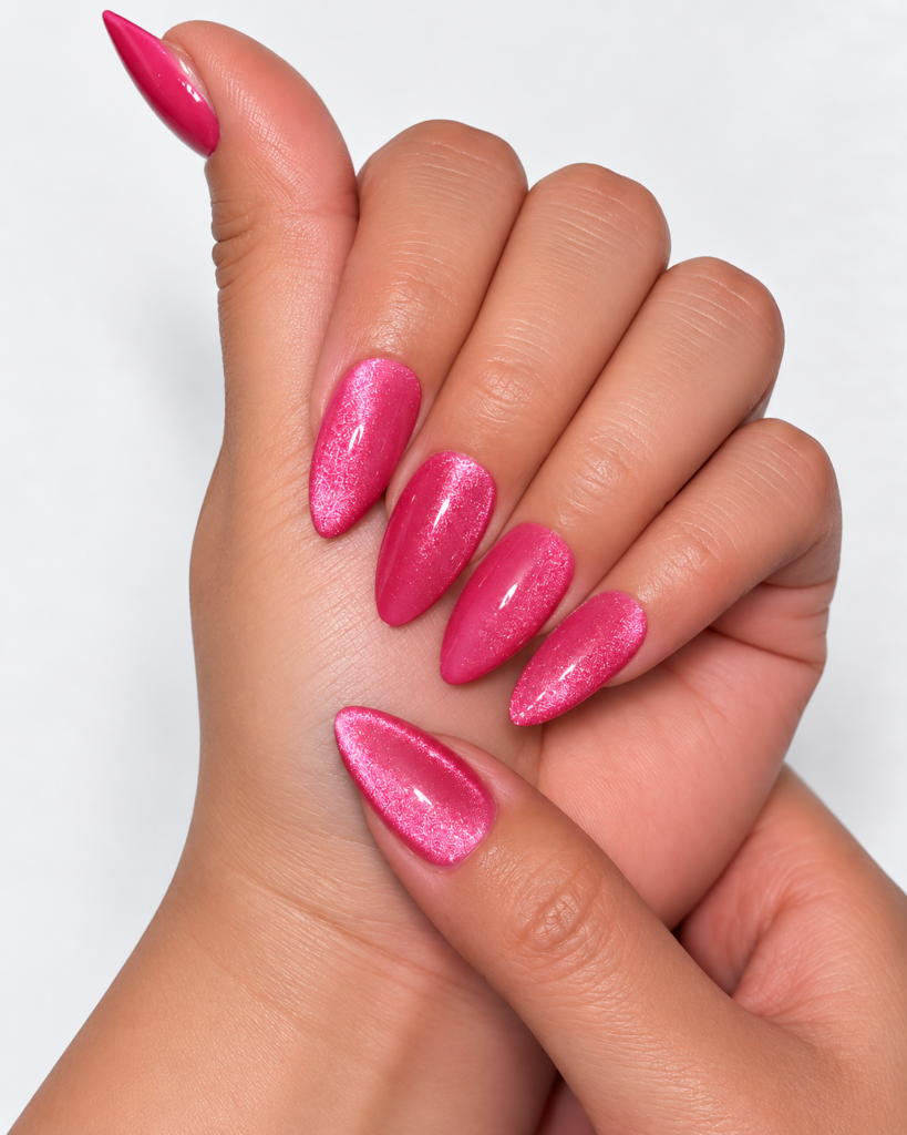 Karève handcrafted press-on nails, worn