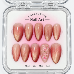 Champagne Veil press-on nails, Karève