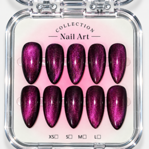 Velvet Eclipse press-on nails, Karève