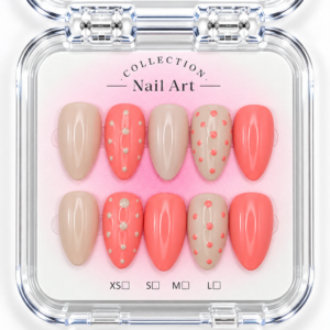 Soft Pink Nude press-on nails, Karève