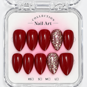 Ruby Crush press-on nails, Karève
